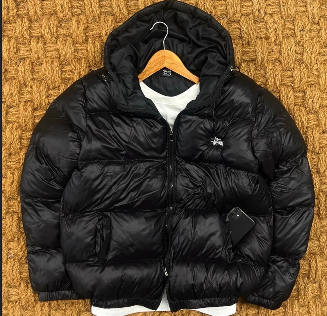 스투시 패딩 블랙 상품이미지1