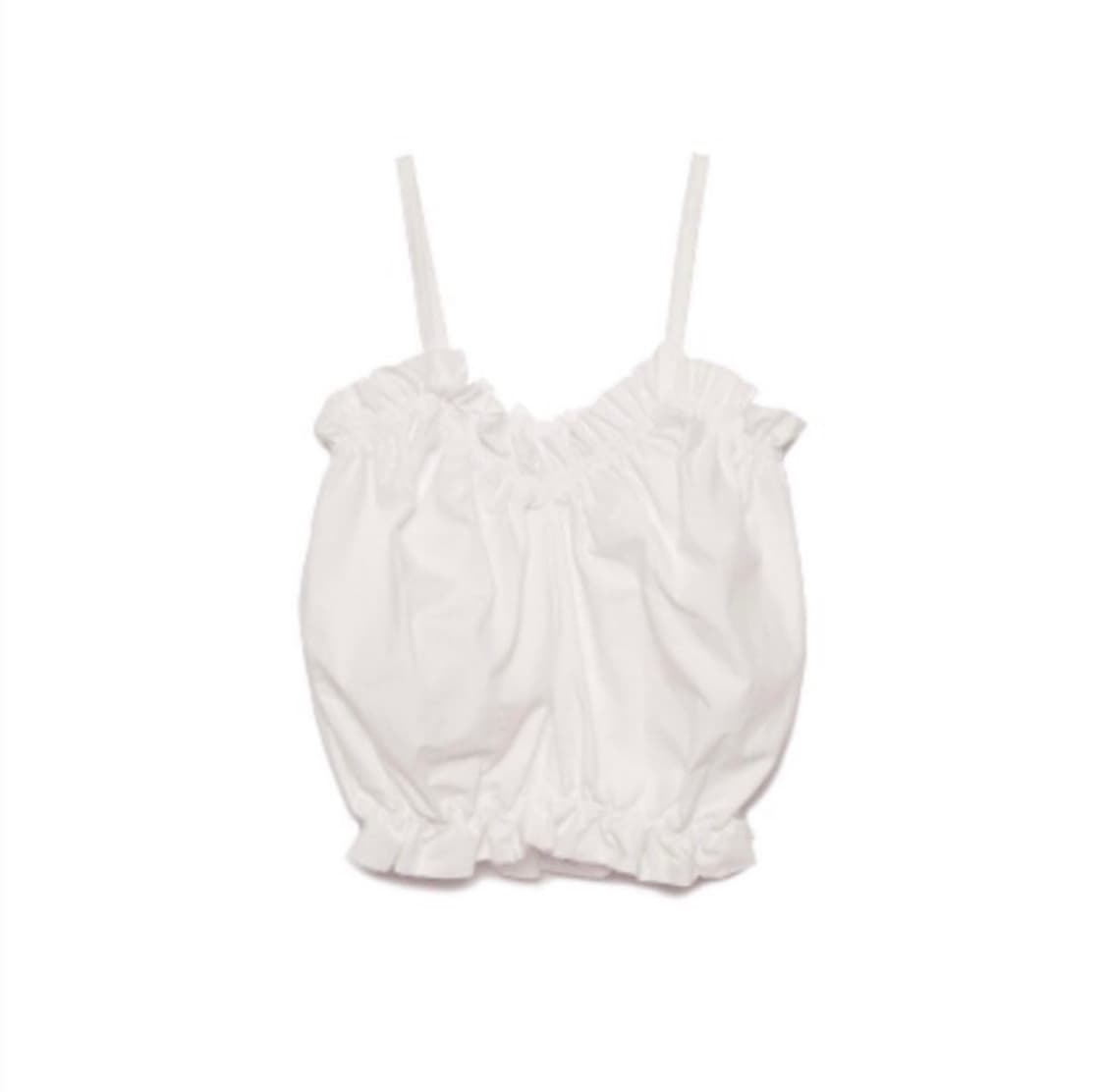 소프트서울 슬리브리스 나시 화이트 상품이미지4