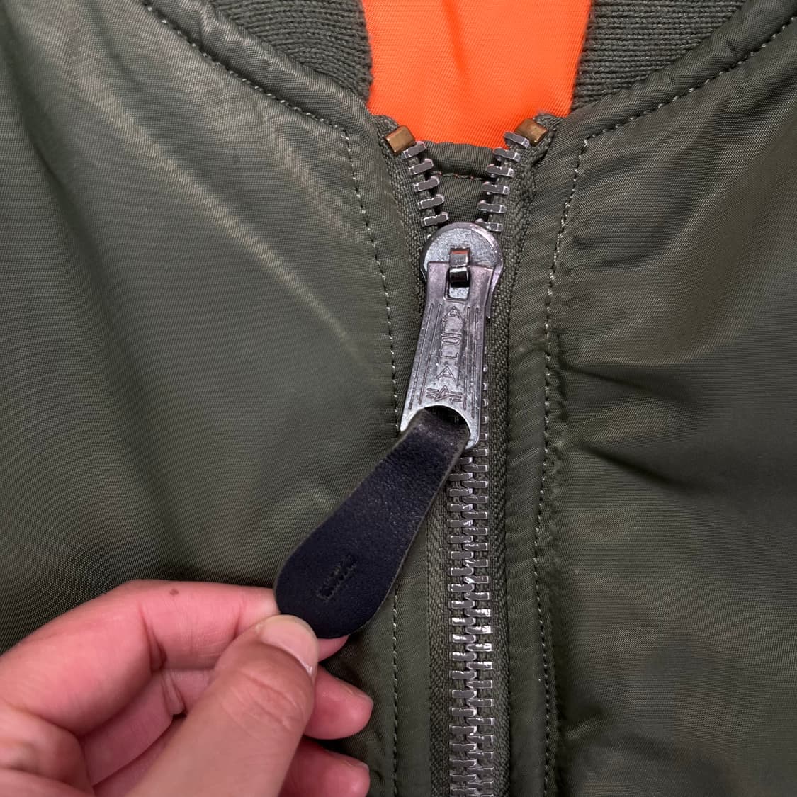 100 알파인더스트리 ma-1 항공자켓 상품이미지2