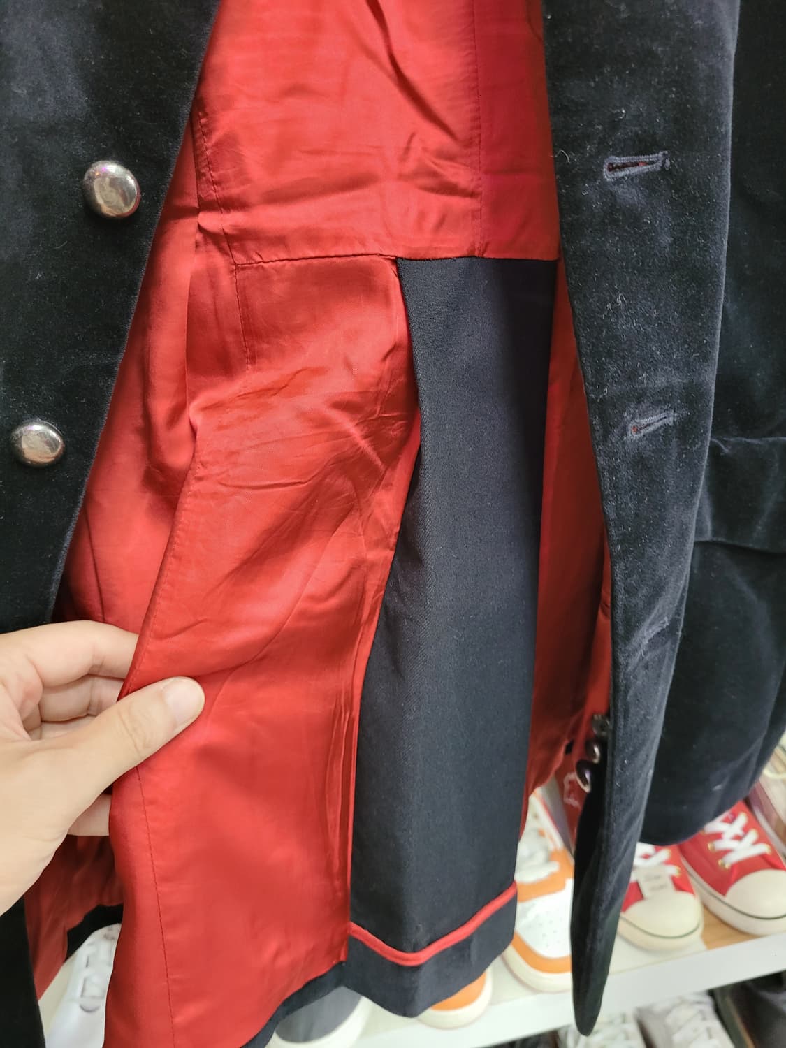 Polo 폴로 랄프로렌 블랙 벨벳 자켓 XL 상품이미지8