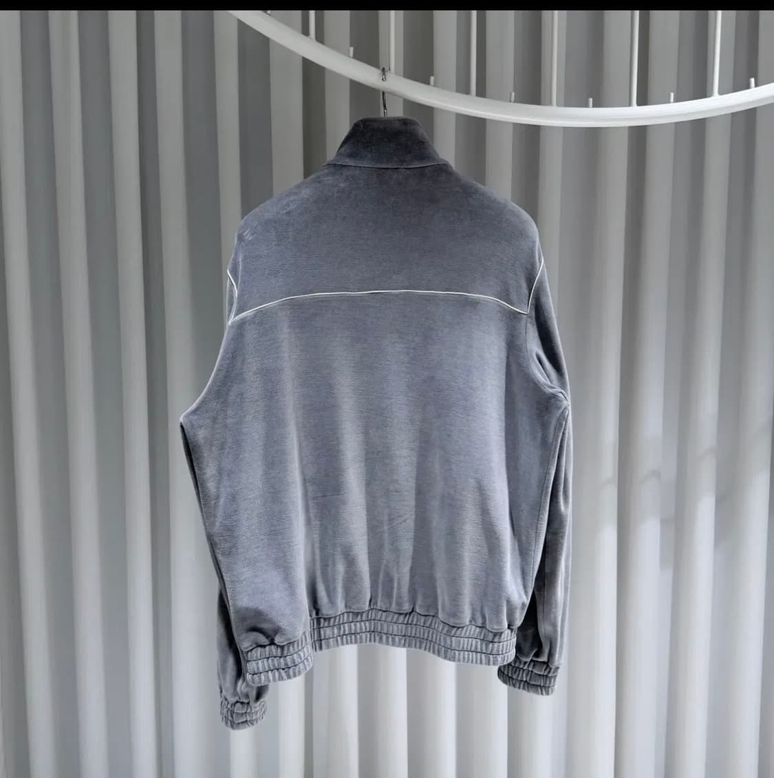 (A+/L,XS) / 셀린느 트리오페 벨벳 트랙수트 트레이닝 셋업 그레이 상품이미지5