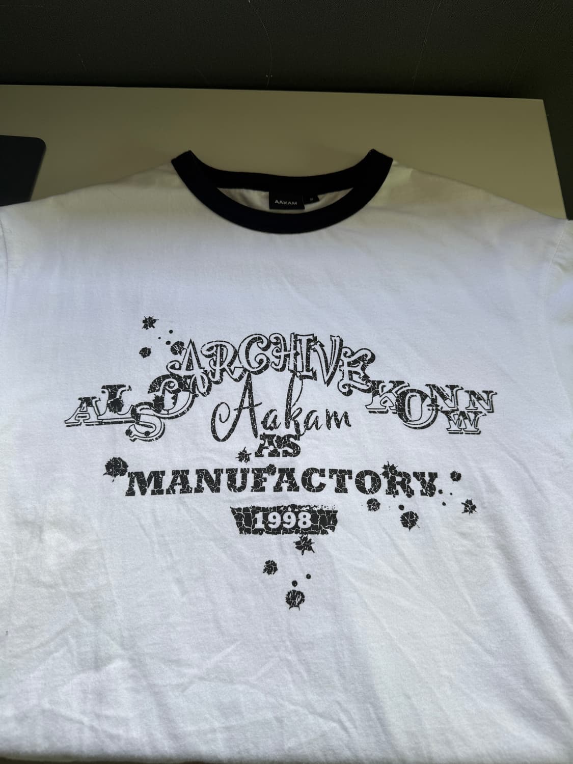 아캄 링거 반팔 티셔츠 상품이미지1