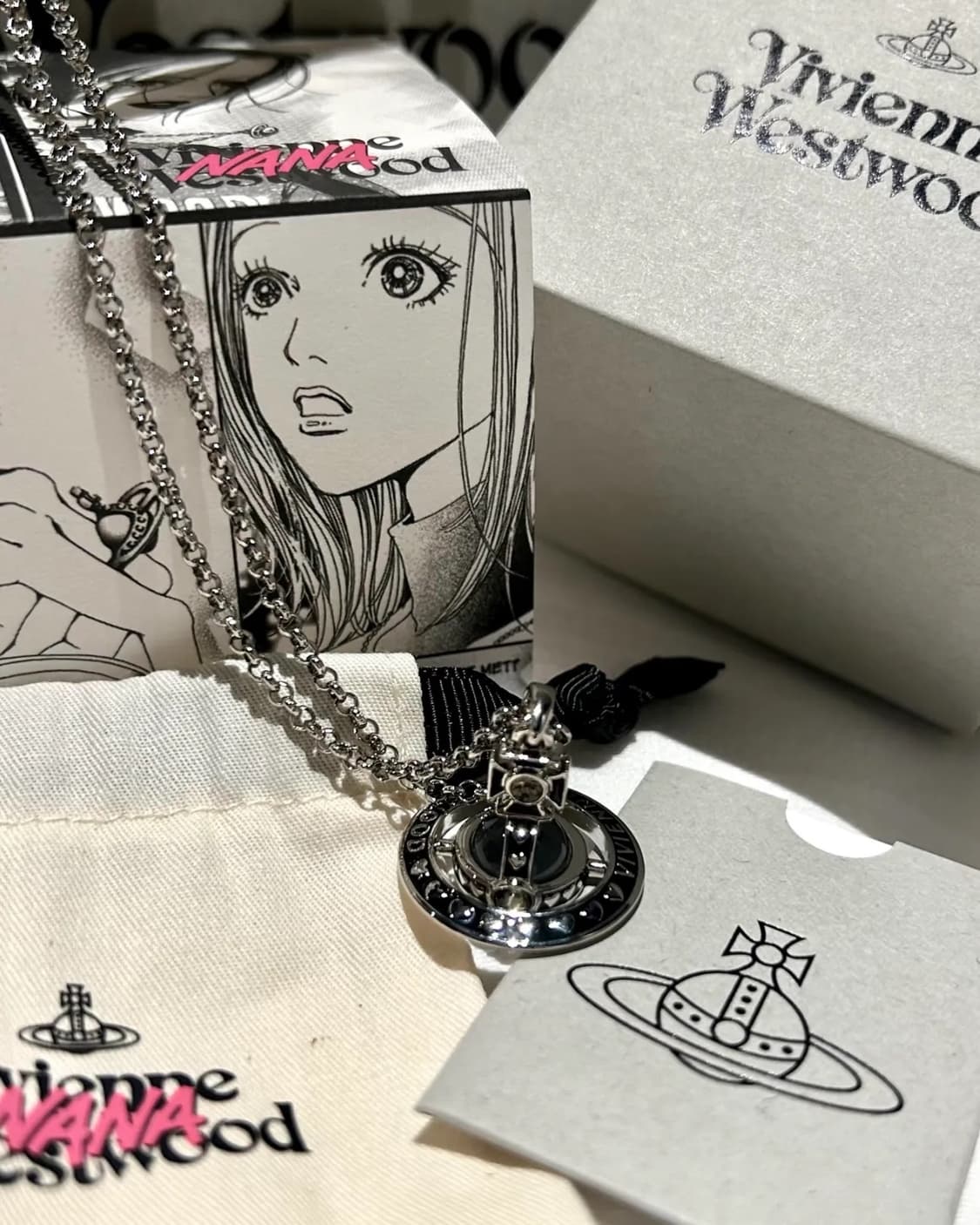 비비안웨스트우드 NANA 콜라보 orb 펜던트 목걸이 상품이미지1