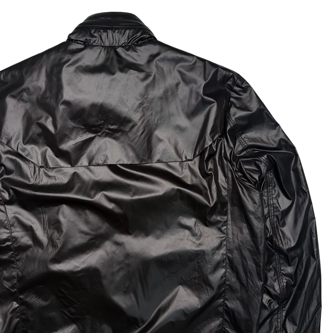 코데즈컴바인 블랙 나일론 바람막이 L 상품이미지5