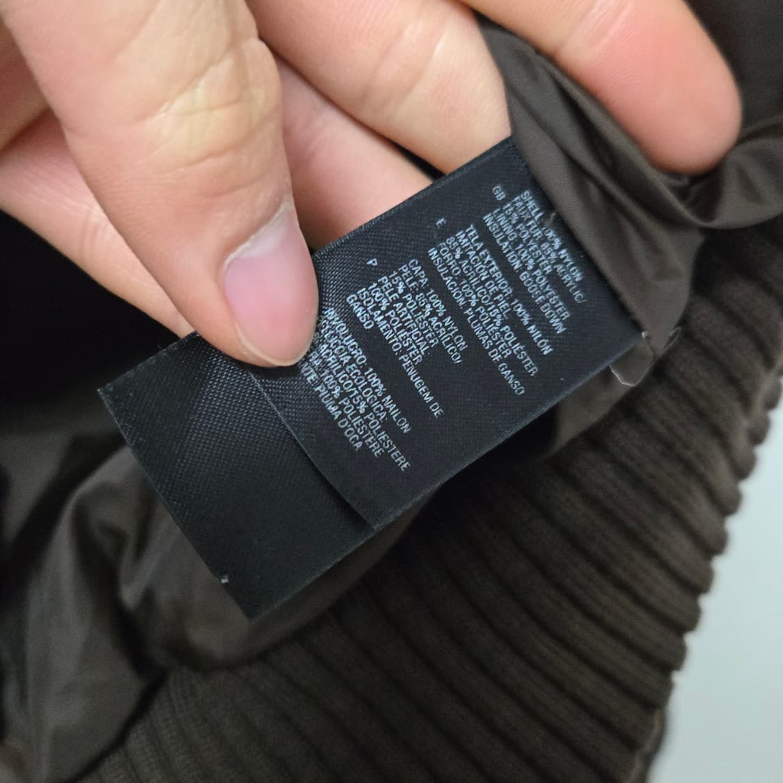 노스페이스 550 브라운 숏 패딩 / 여성 패딩 / 여자 패딩 상품이미지4