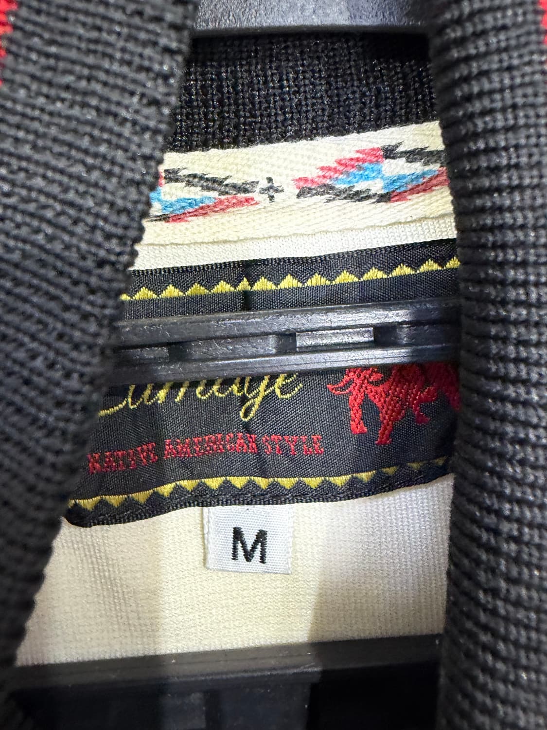 JPN 일본 빈티지 오리엔탈 프린팅 반팔 져지 자켓 M 상품이미지10