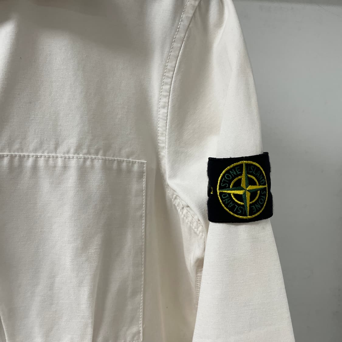 스톤아일랜드 화이트 셔츠 자켓 95 상품이미지4