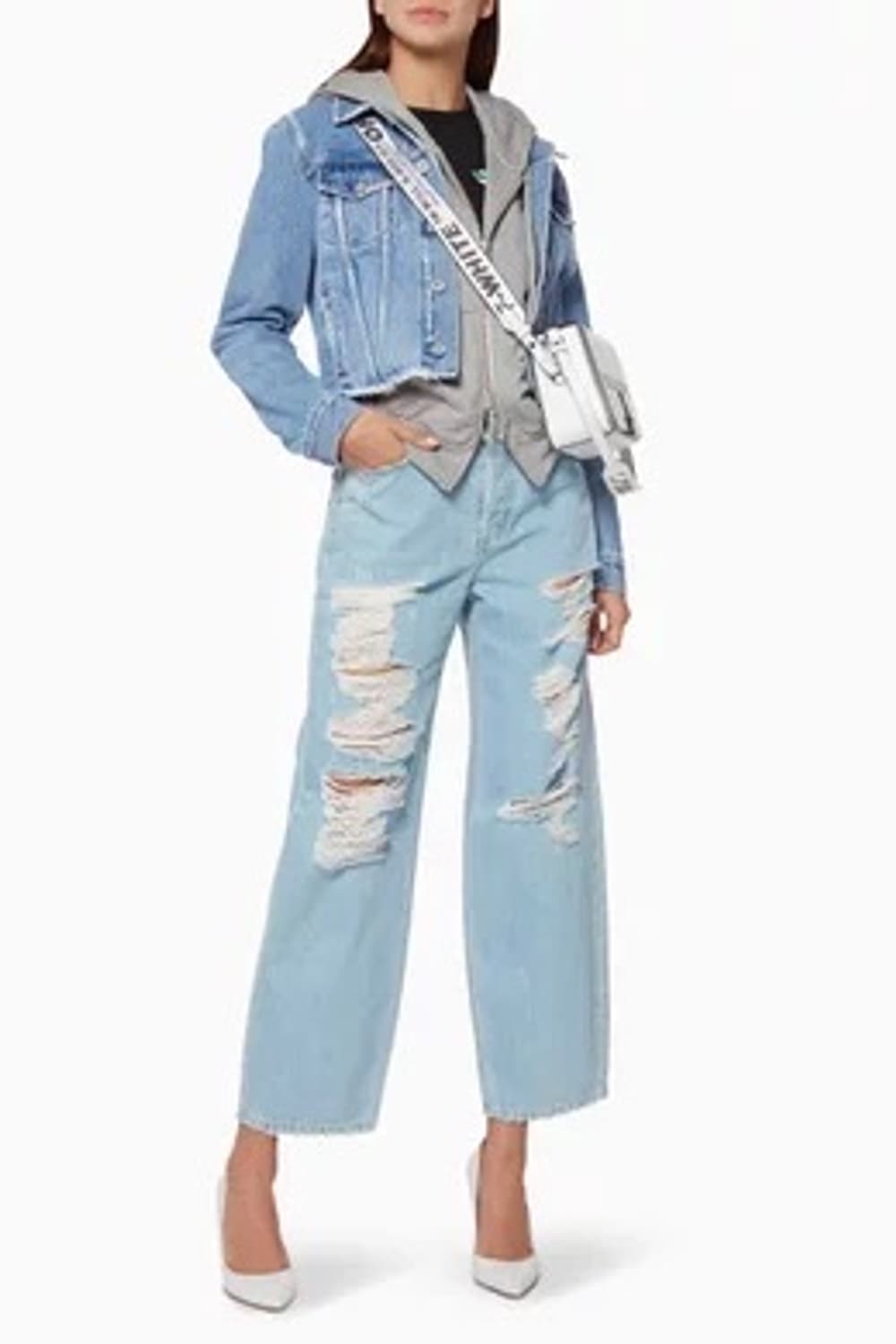 오프화이트 데님자켓 (버질아블로) 상품이미지8