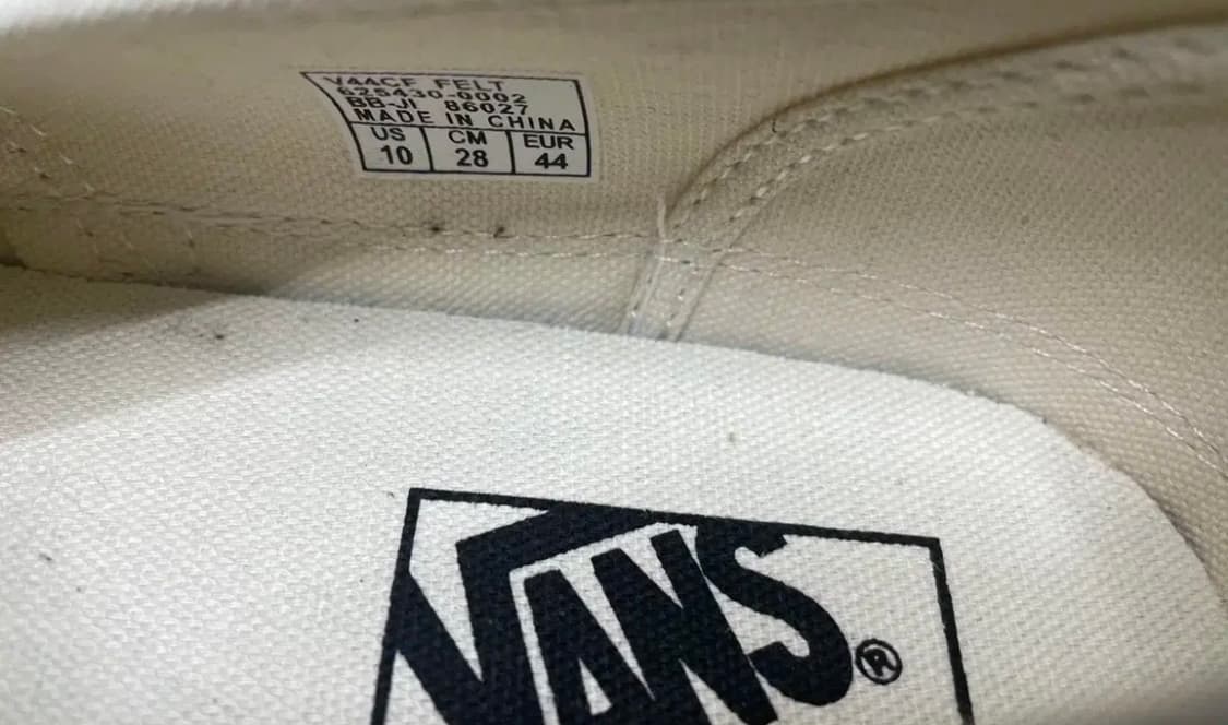 반스 어센틱 펠트 화이트 사이즈 280 상품이미지7