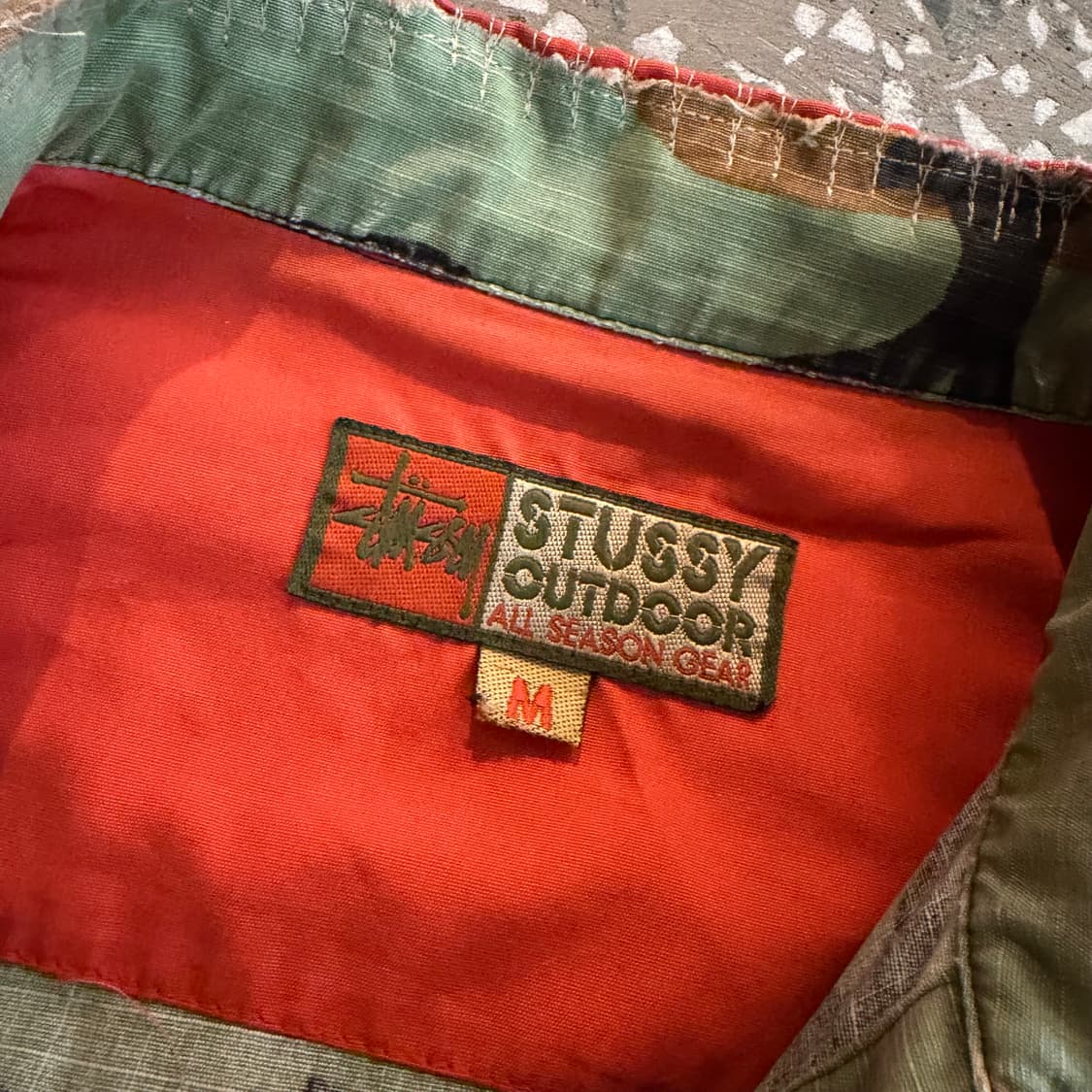 90-00s 올드 스투시 아웃도어 스윙탑 자켓 상품이미지9