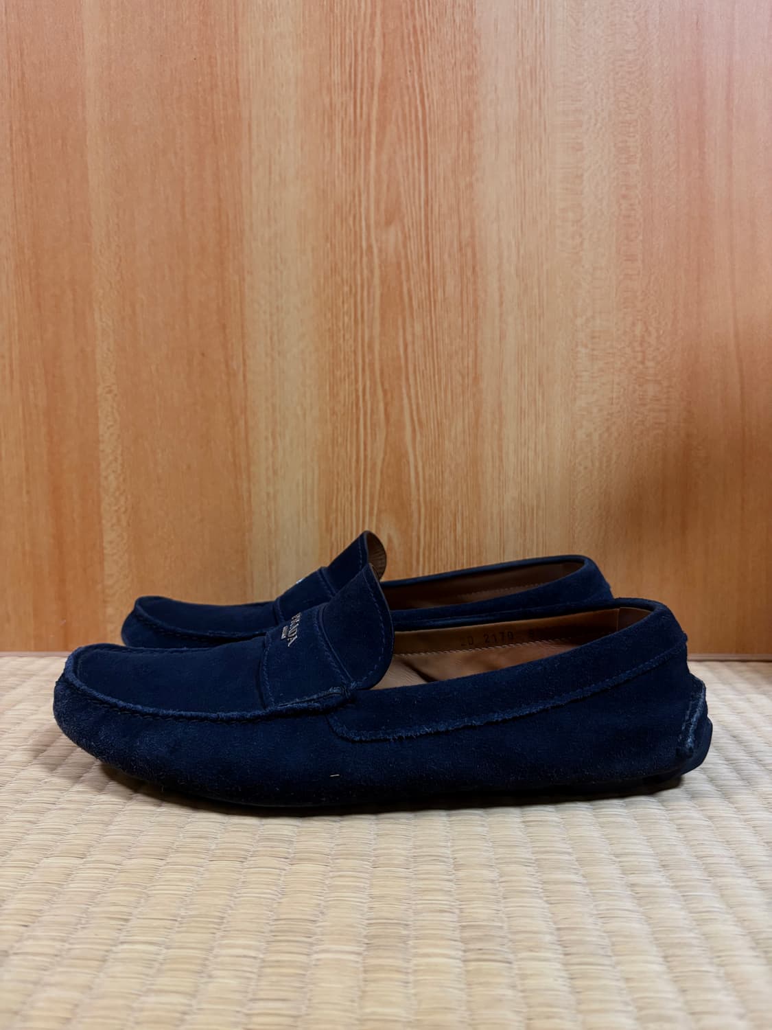 프라다 스웨이드 드라이빙 슈즈 8.5 상품이미지4