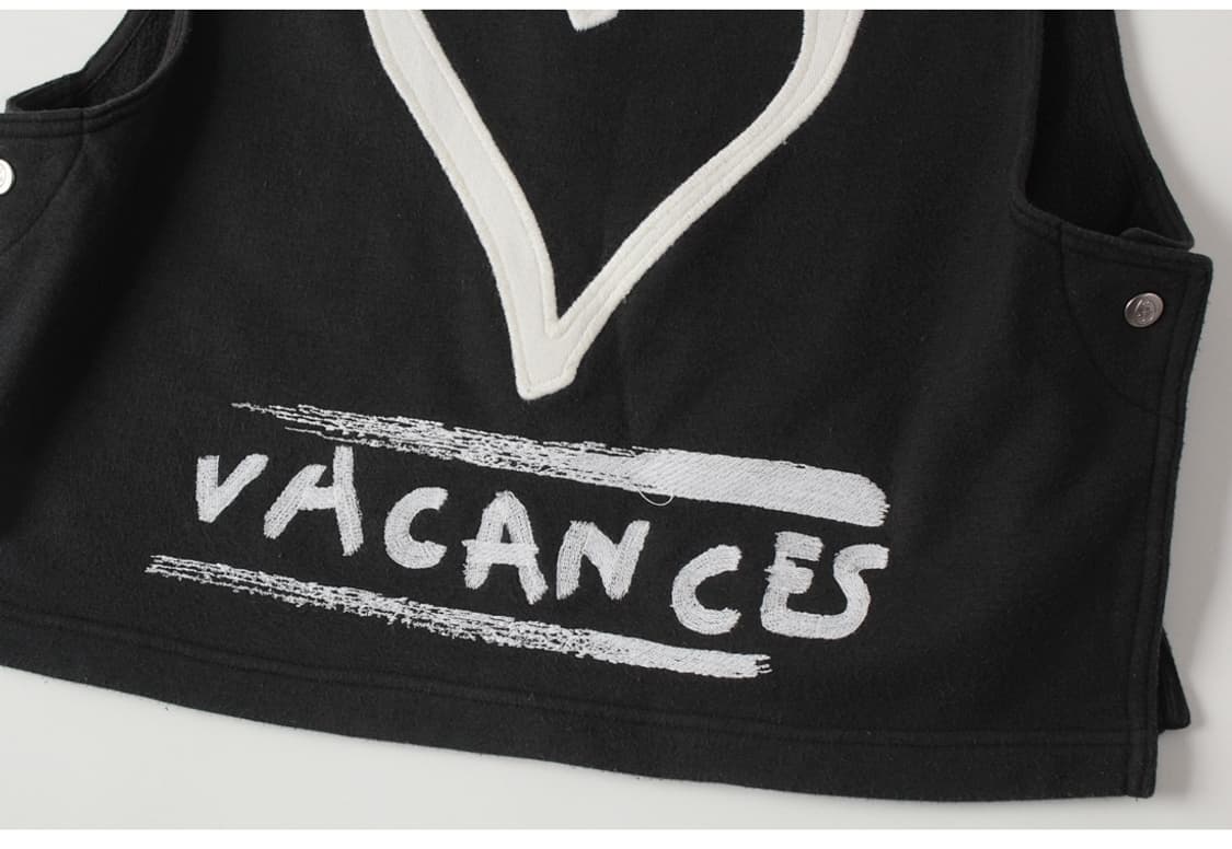 90's 까스텔바작 스웻 베스트 상품이미지4