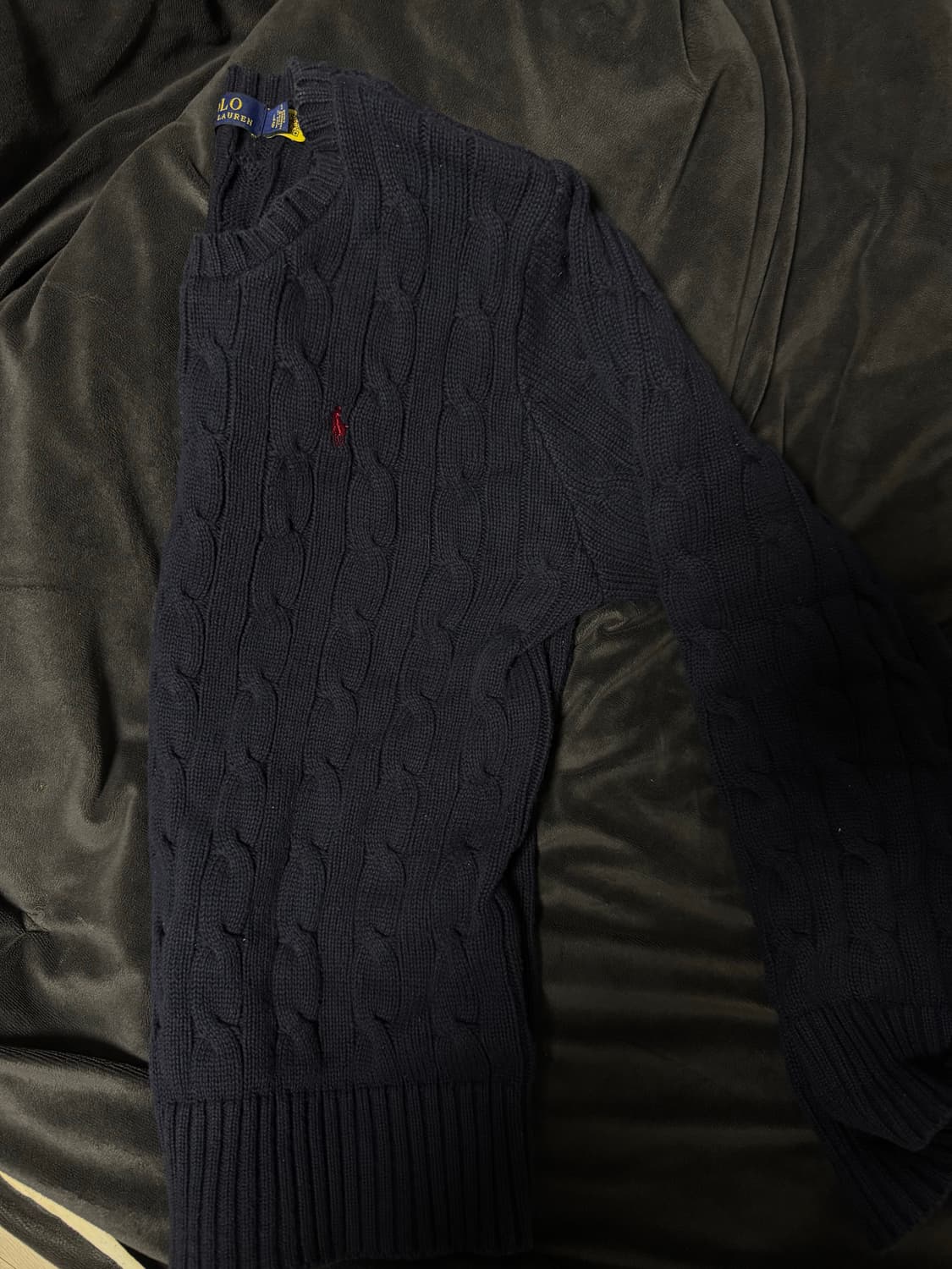 폴로 랄프로렌 니트 네이비 L 상품이미지2