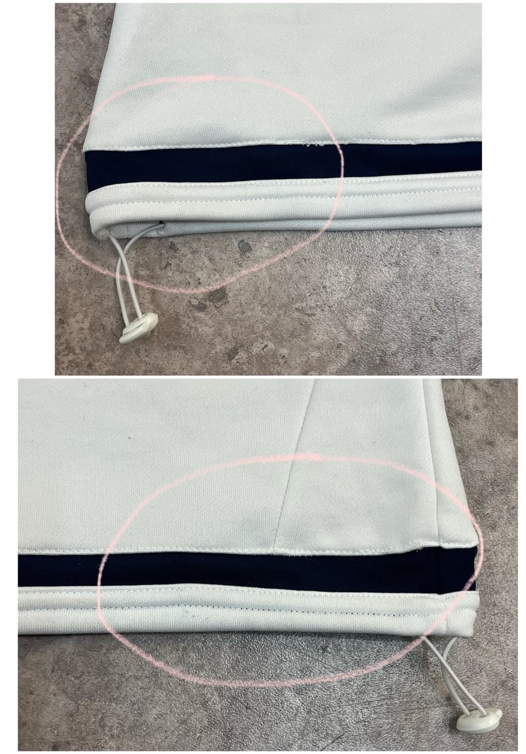 아디다스 콜롬비아 국대 트레이닝 탑 화이트 95 #csz4124 상품이미지8