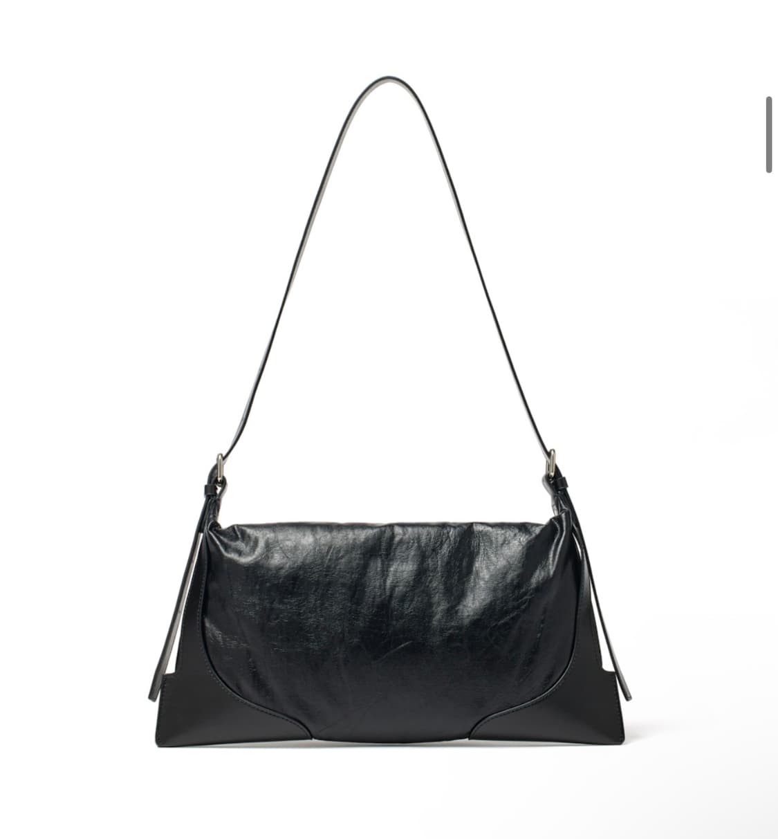마뗑킴) Two way Strap Square Mini Bag BK 상품이미지3