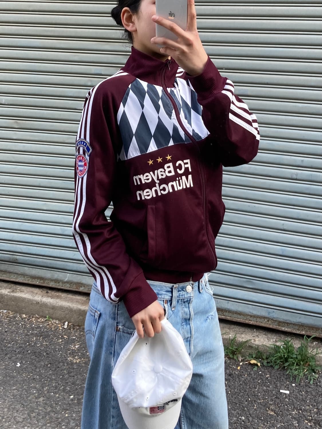 아디다스 독일 뮌헨 버건디 희귀 져지 상품이미지2