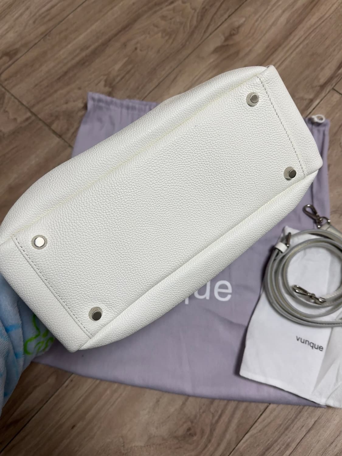 분크 토크 토트백 화이트 스몰 상품이미지5