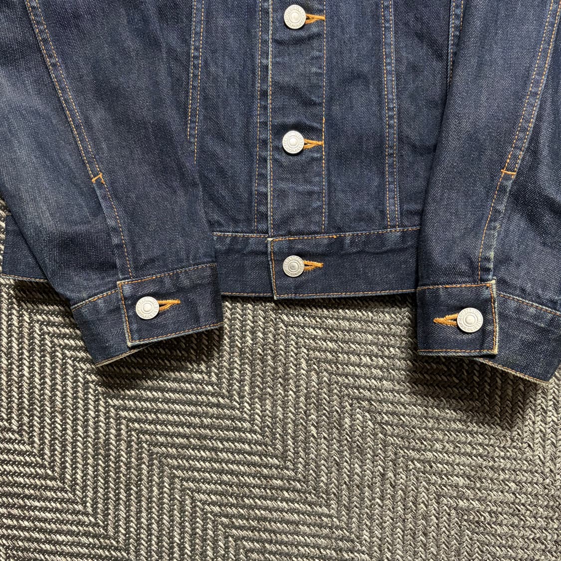 밥슨 지쟌 트러커 데님 자켓(M) 상품이미지5