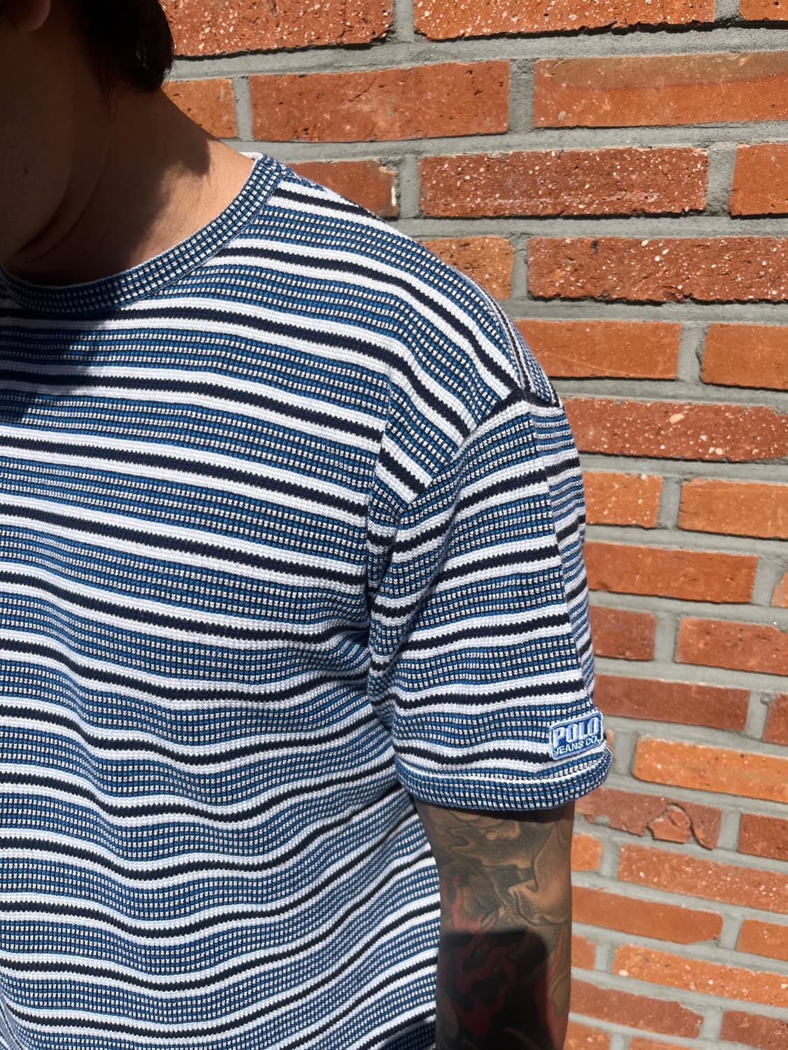 폴로랄프로렌 스트라이프 니트 반팔 상품이미지2