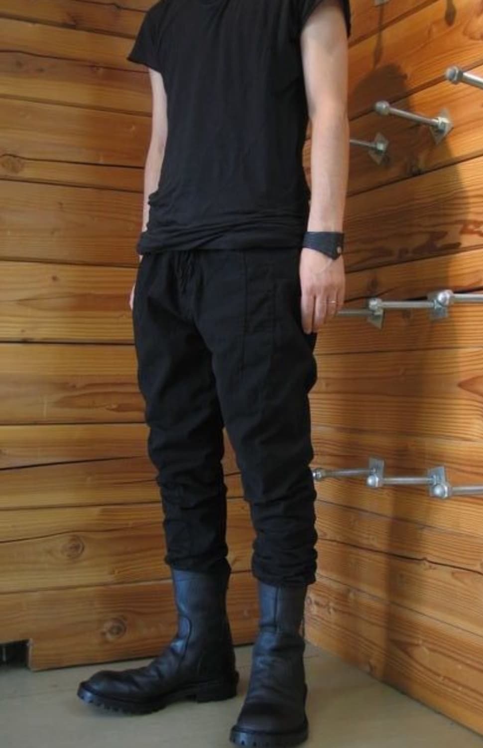 Julius AW12 resonance; black denim 상품이미지1