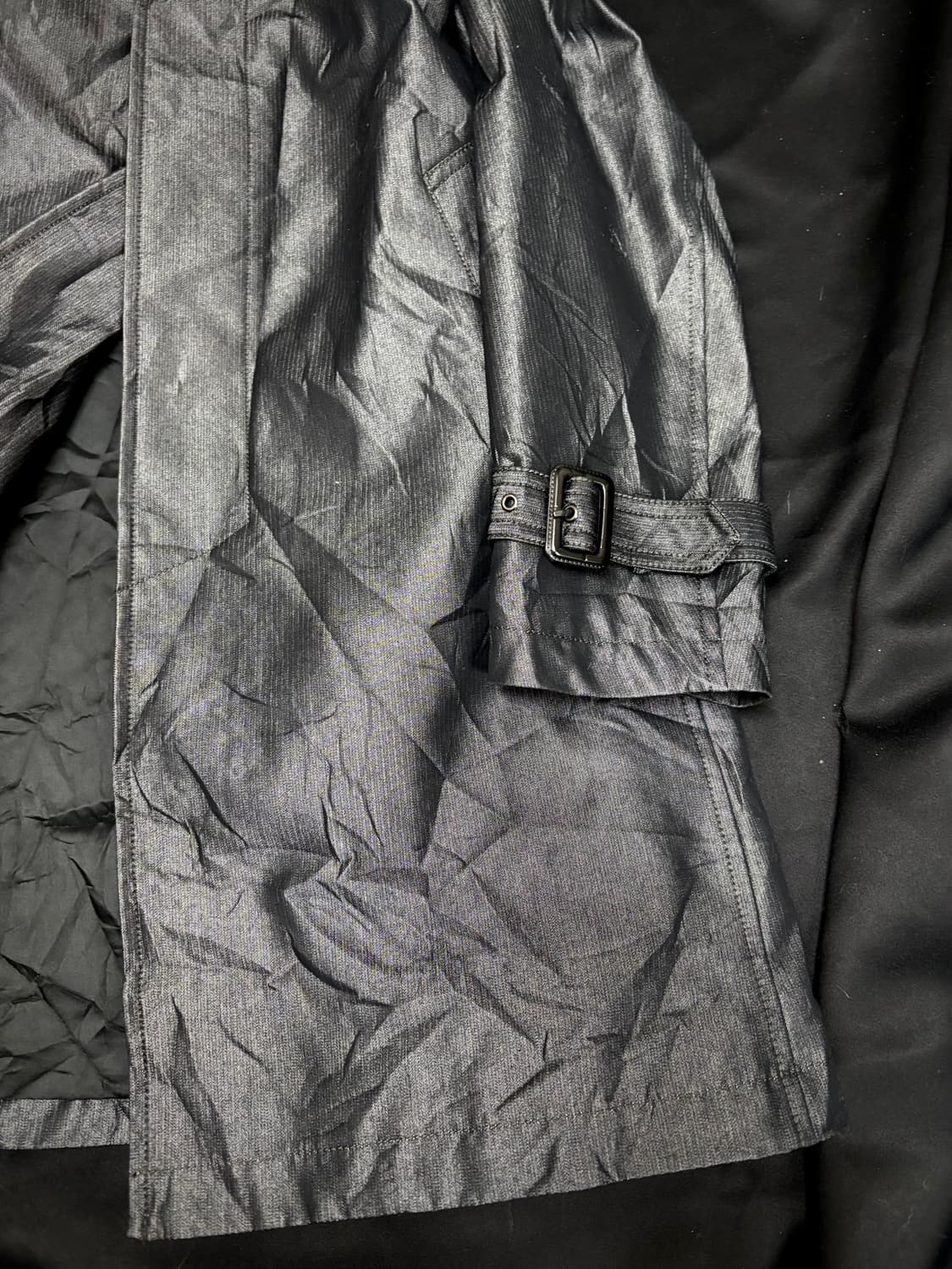 Stone Washed Chic Mood Coat Jacket 상품이미지4