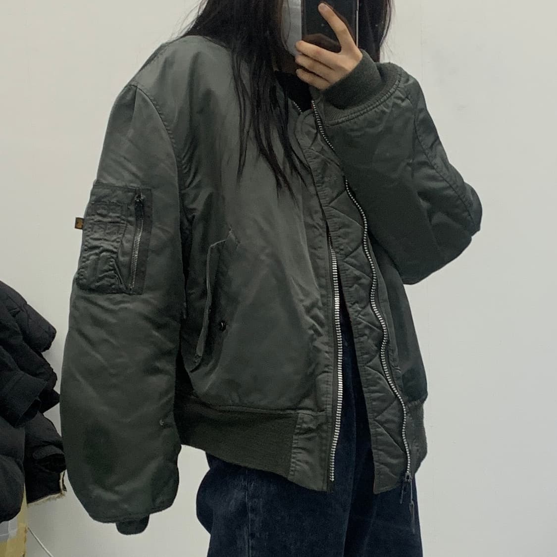 L 알파인더스트리 MA-1 마원 항공 점퍼 상품이미지1