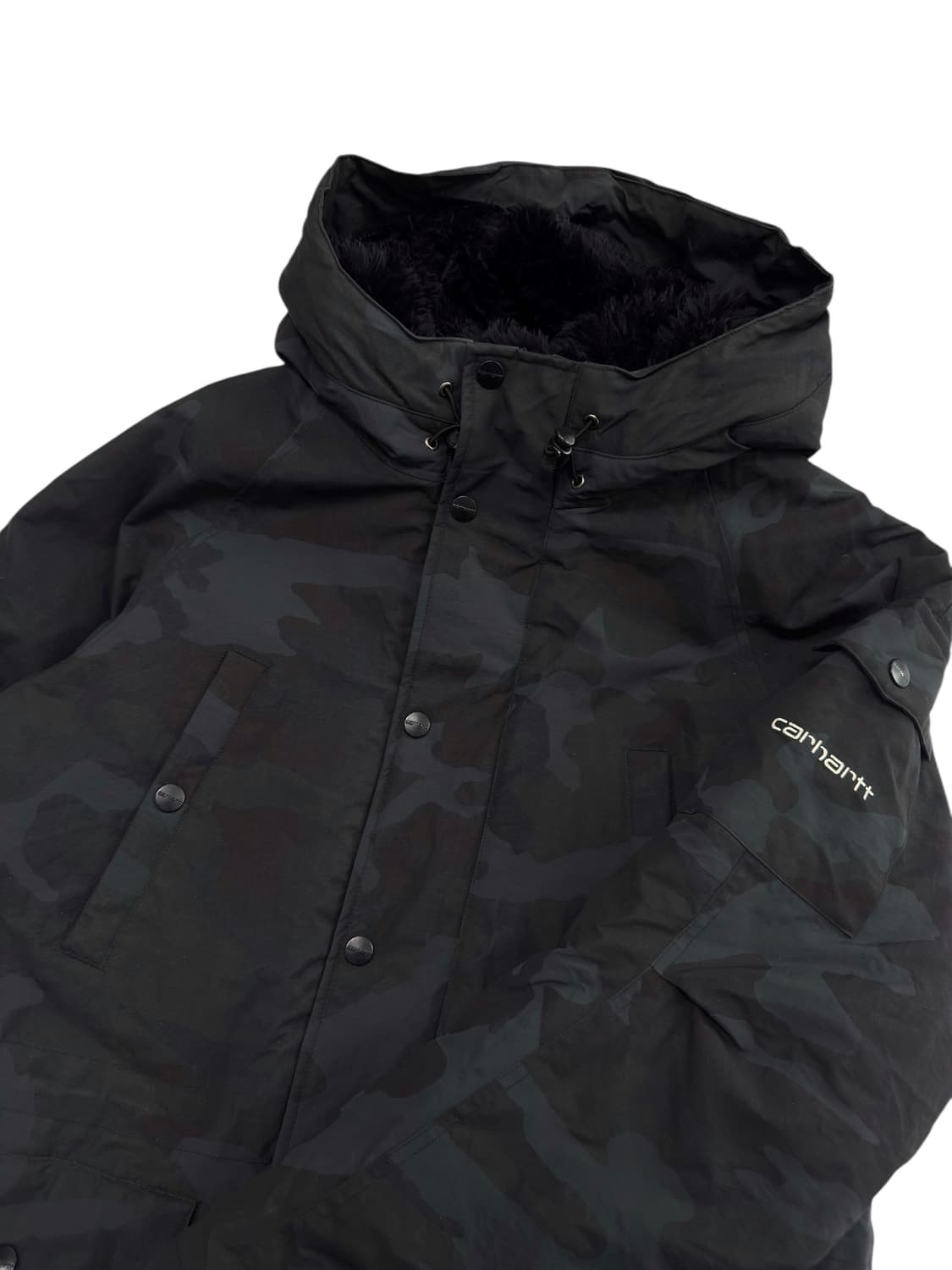 칼하트 카모 앵커리지 다운 자켓 상품이미지3
