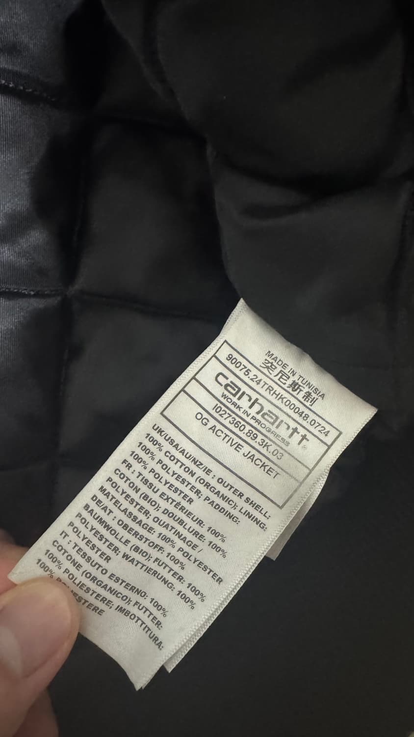 칼하트 wip og 액티브 디트로이트 자켓 L 상품이미지3