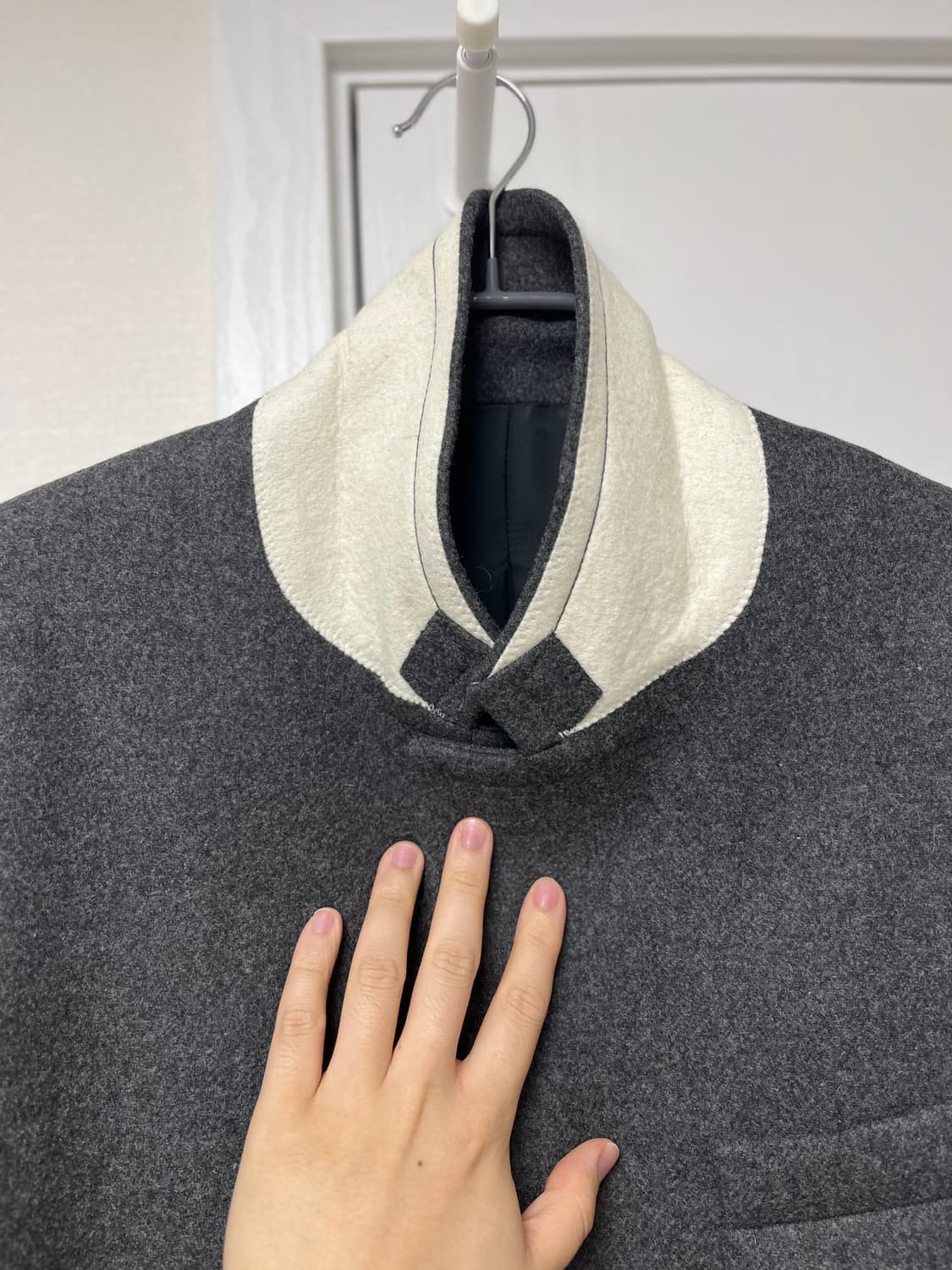 아미 회색 코트 50size 상품이미지7