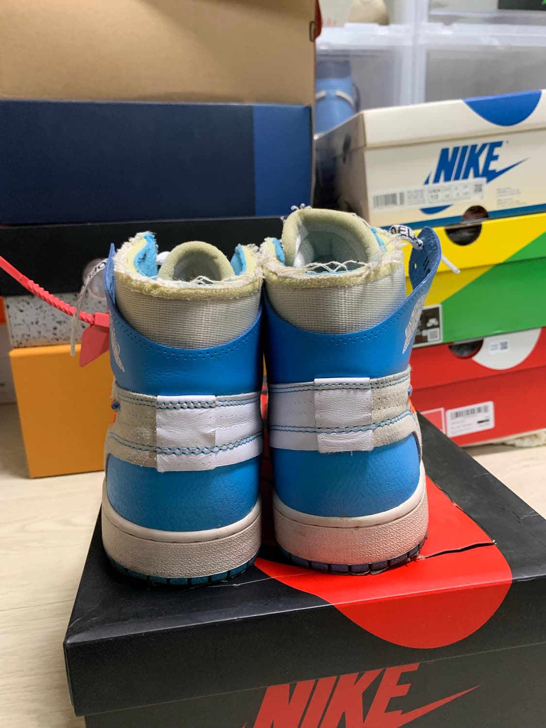 [280]나이키 오프화이트 조던1 unc 상품이미지5