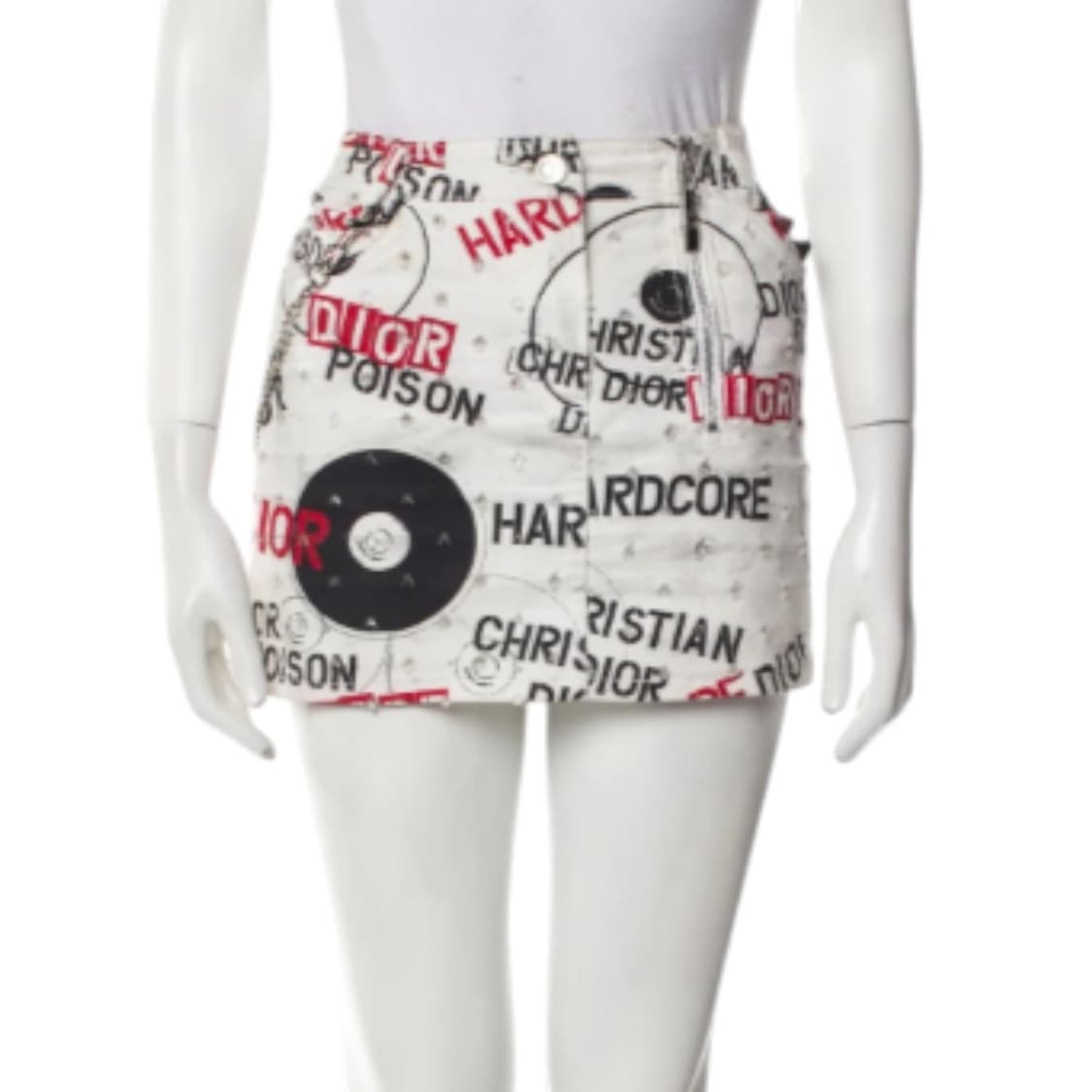 디올 하드코어 미니 스커트 상품이미지3