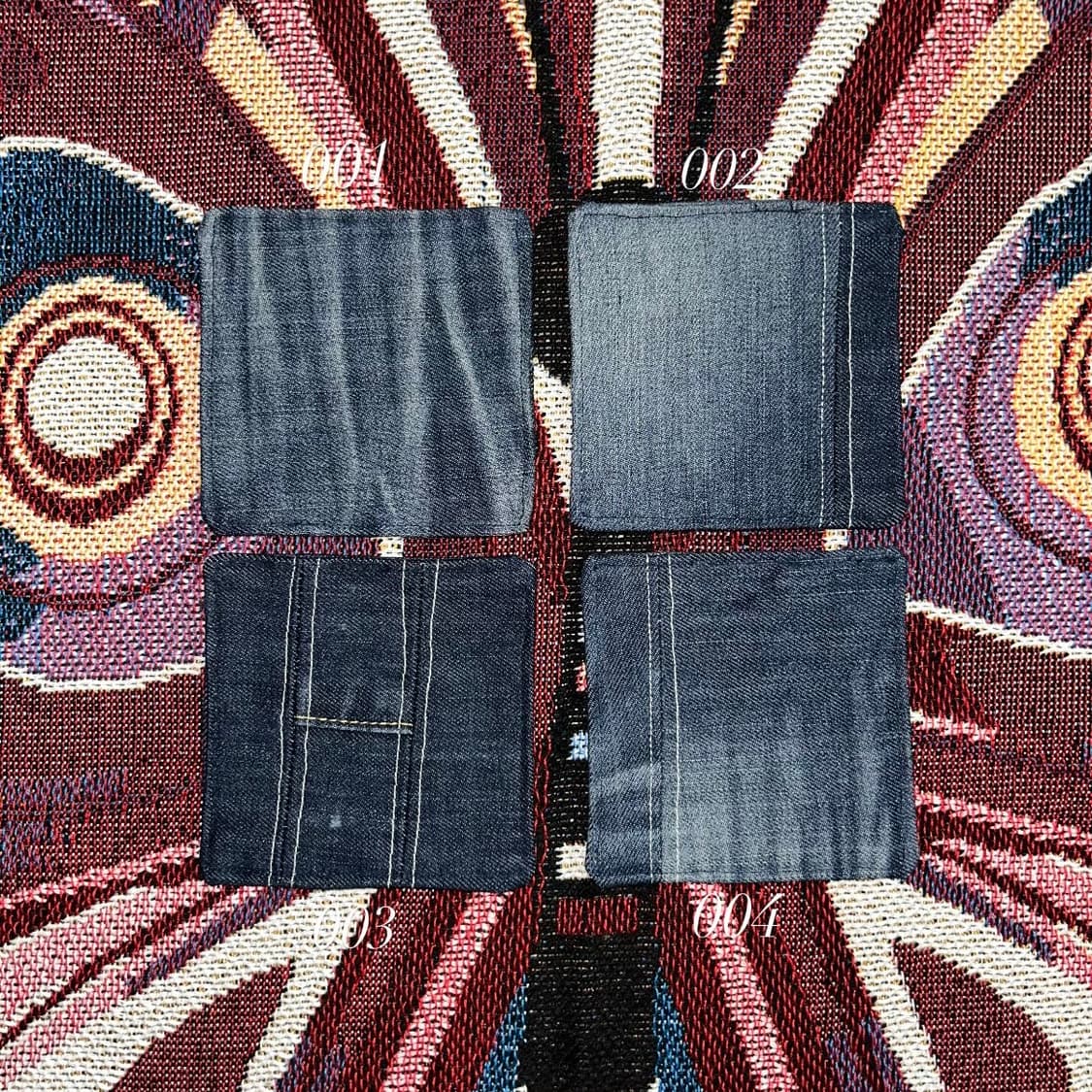 사시코 티코스터 sashiko tea coster 001 상품이미지4