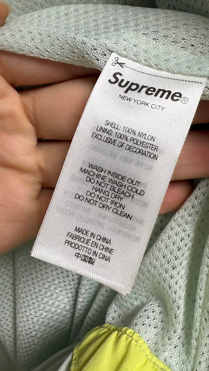 슈프림 24fw s로고 트랙자켓 민트 L 상품이미지4