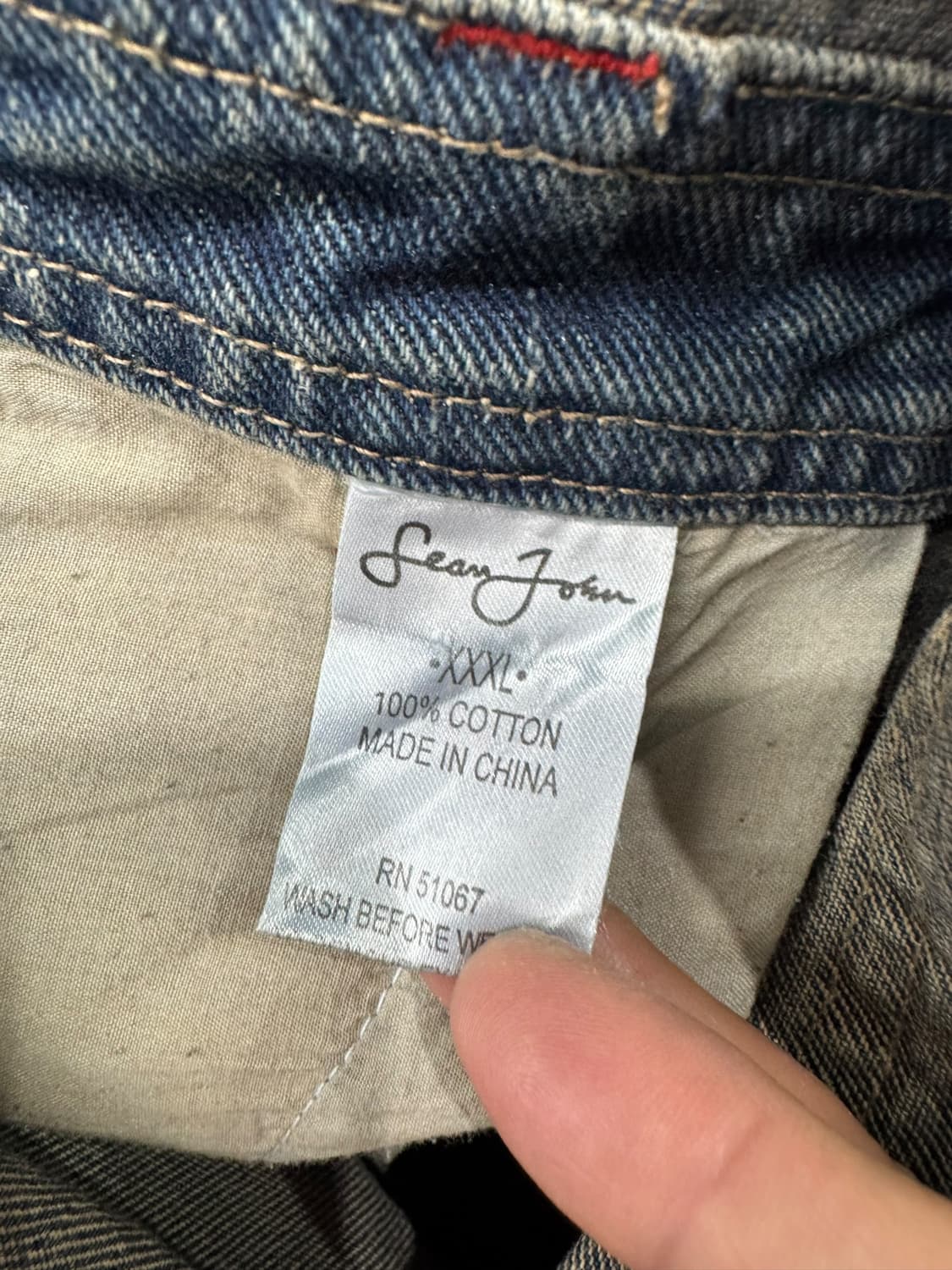 90s 션존 by 퍼프대디 데님 오버롤 멜빵바지   상품이미지7