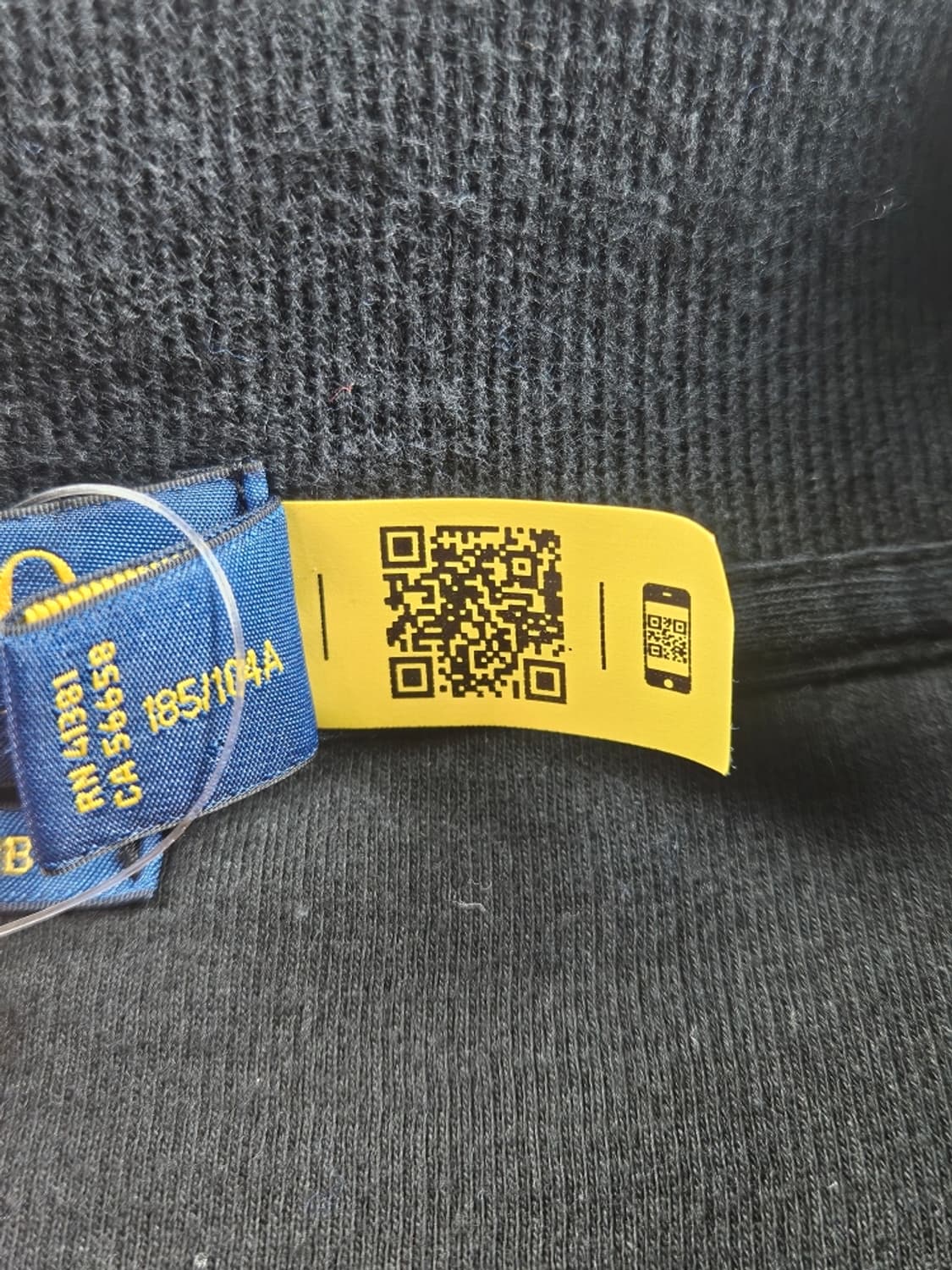 폴로랄프로렌 코튼 하이 넥 하프 집업 니트 ( XL ) / 10820 상품이미지8