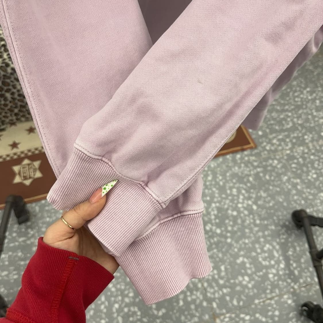 마리테 프랑소와 저버 아플리케 로고 딸기우유 후드티 C09229 상품이미지7