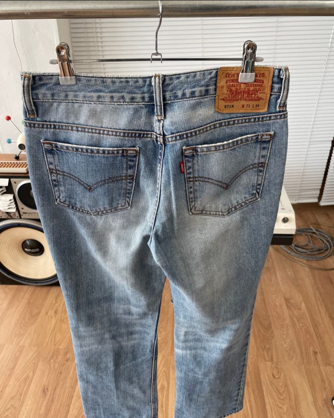 리바이스 세미 플레어 데님 상품이미지3