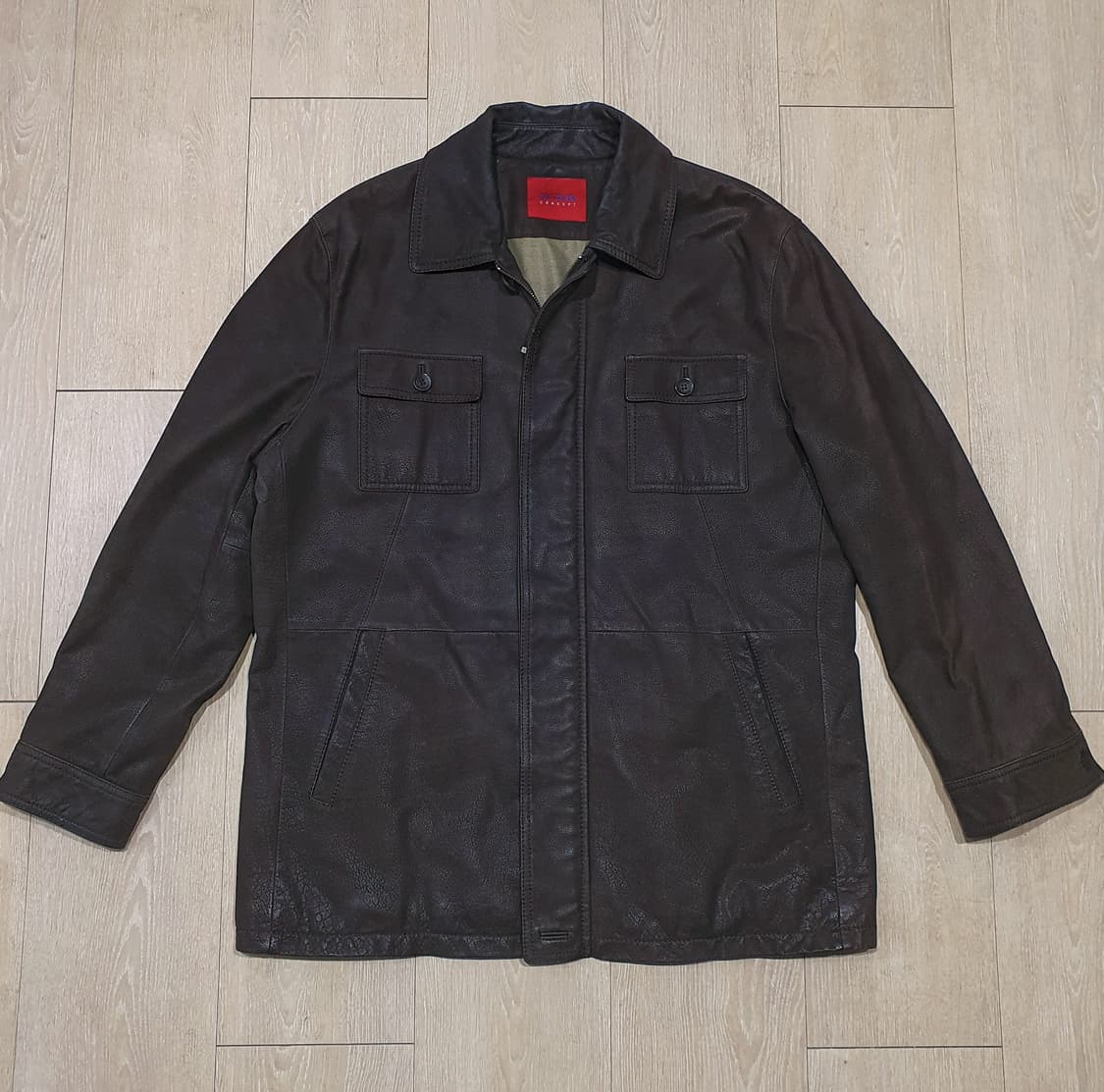 palzileri 빨질레리 카프스킨 가죽 자켓 105 송아지가죽 상품이미지1