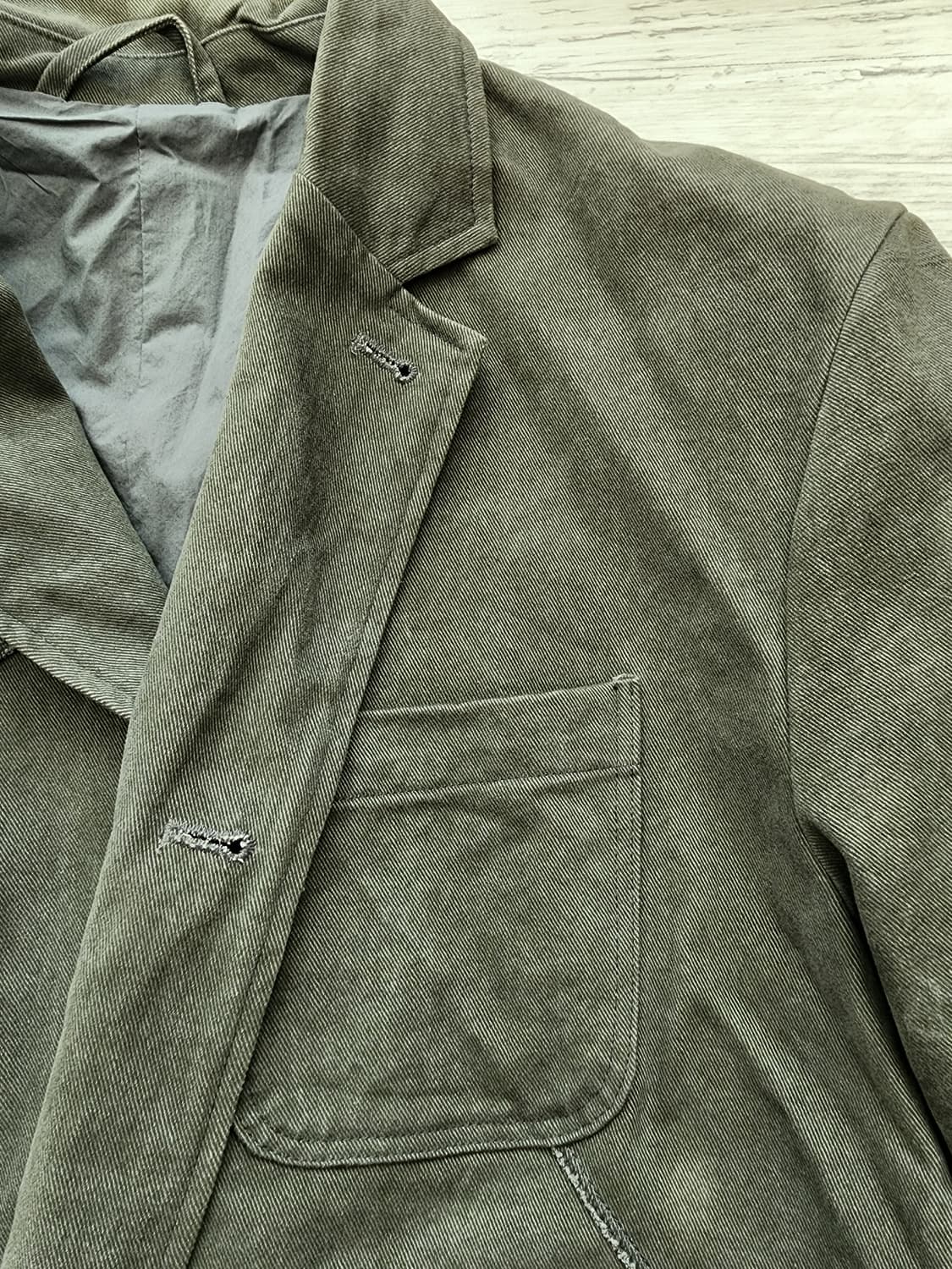 CORNOQ 꼬르녹 오버핏 절개 블레이저 L(105~110) 워크 자켓 상품이미지4