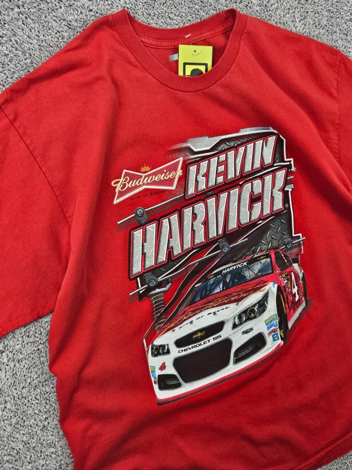 나스카 버드와이저 케빈 하빅 반팔 티셔츠 ( XL ) / 11898 상품이미지7
