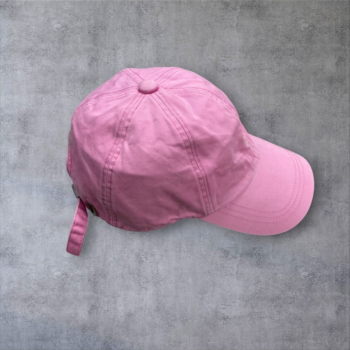 빈폴 핑크 컬러 베이직 로고 볼캡 상품이미지3