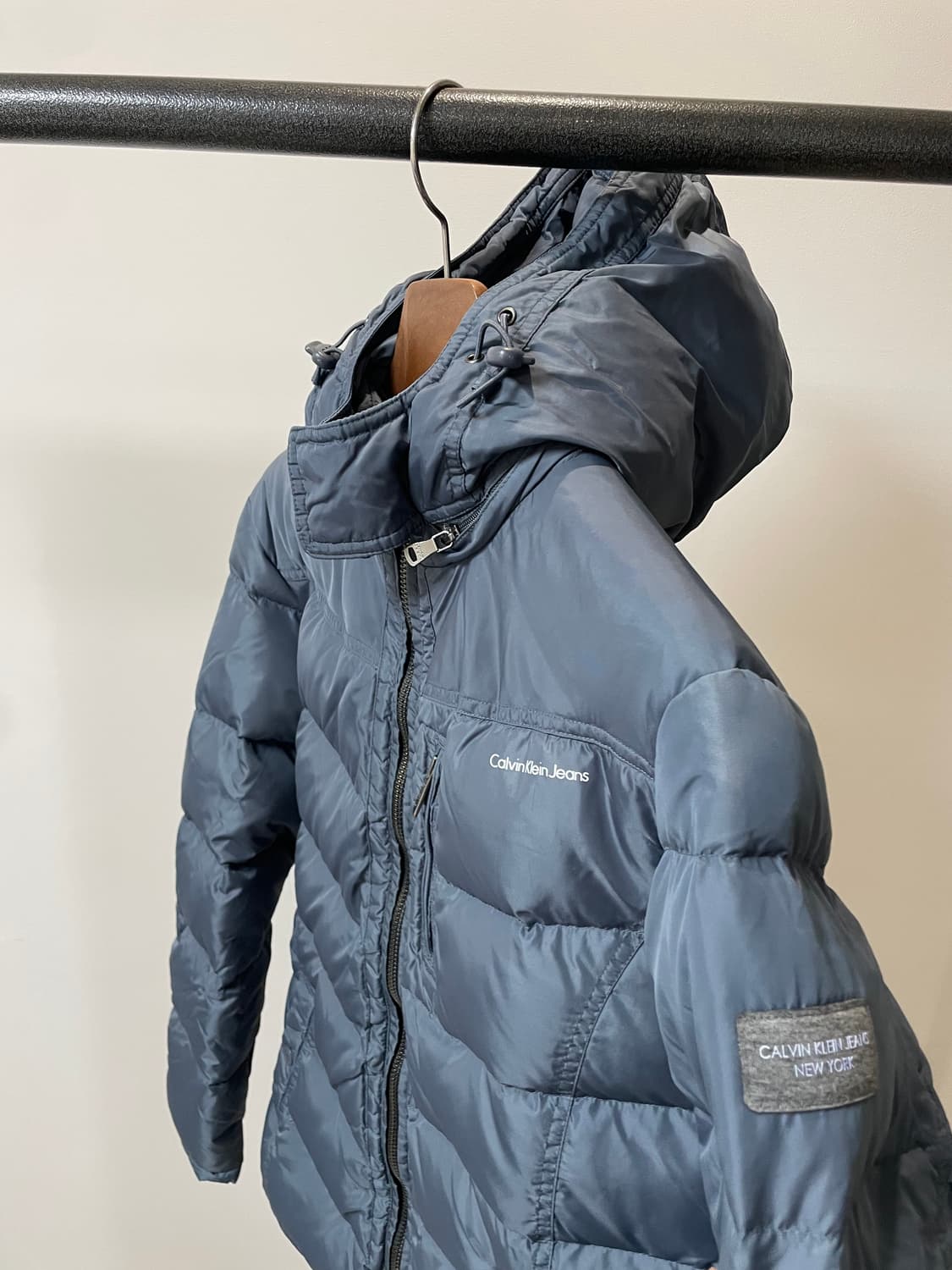 (L) ck 캘빈클라인 덕다운 후드 패딩 상품이미지2