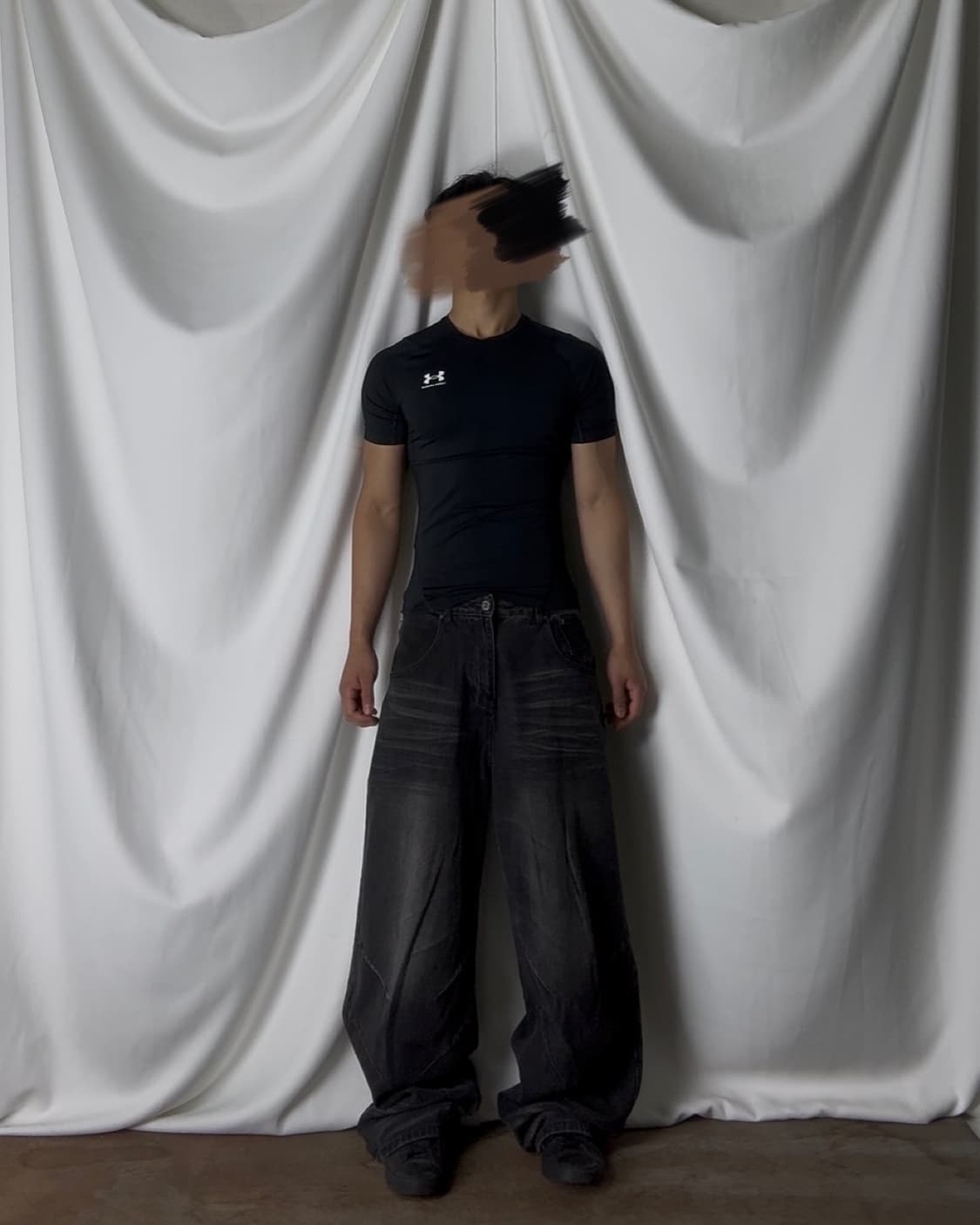 forcesensitive 포스센스티브 프레질 워시드 데님 팬츠 상품이미지1