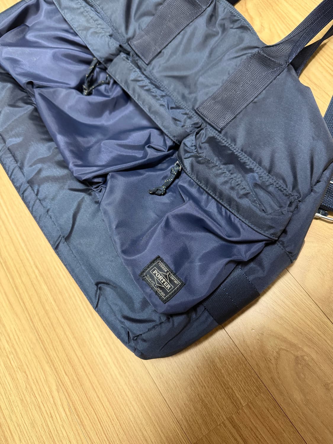 포터 포스 투웨이 더플백 네이비 상품이미지4