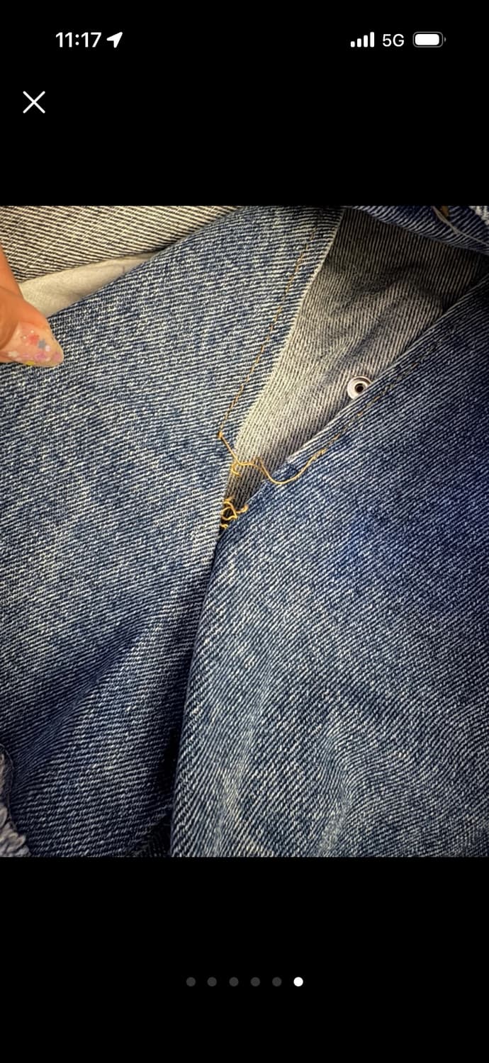 패치 연청치마바지 (정가 48,000)거의새옷 상품이미지5