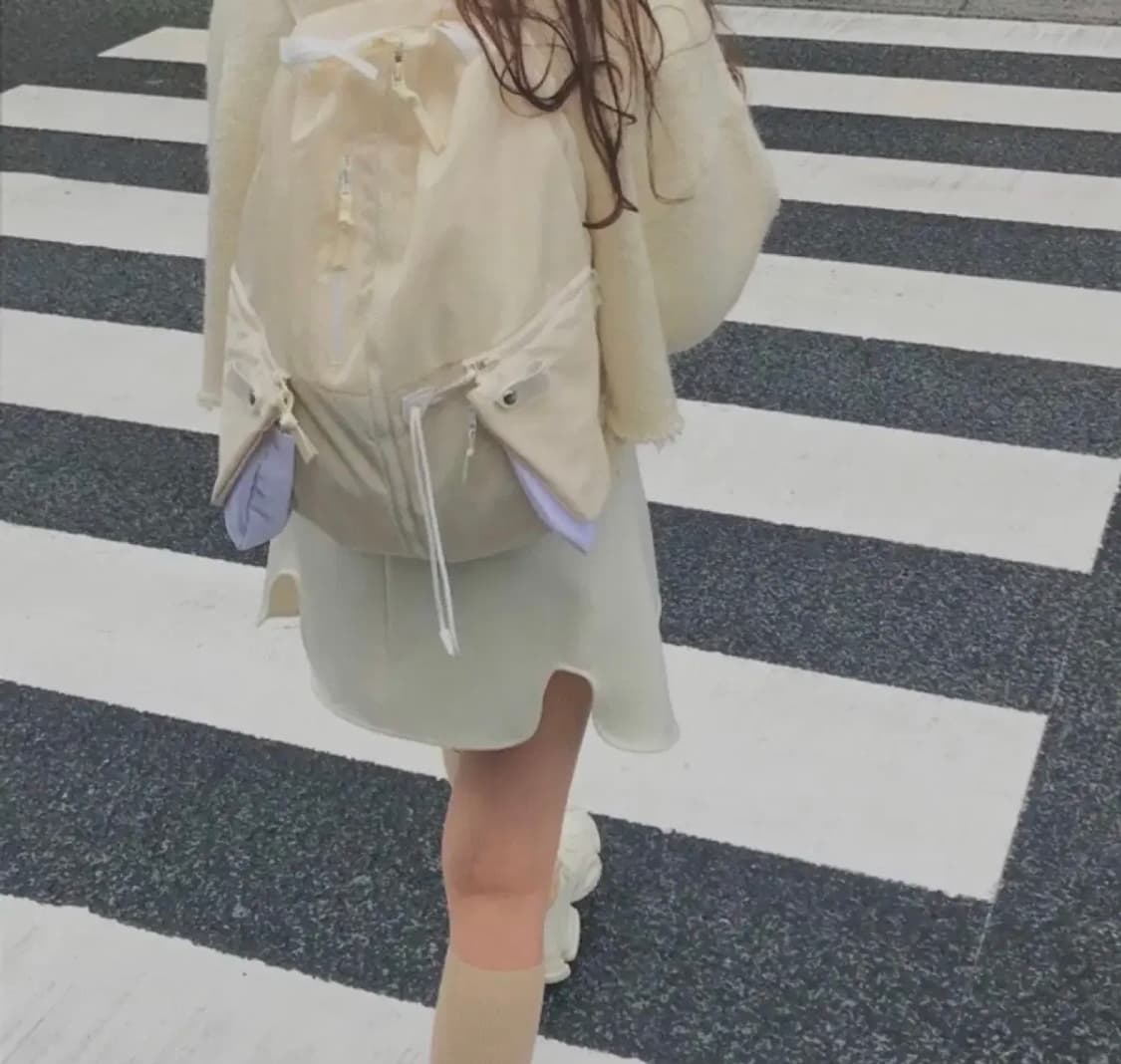 글로니 (구 스푸닝) 백팩 아이보리 상품이미지1