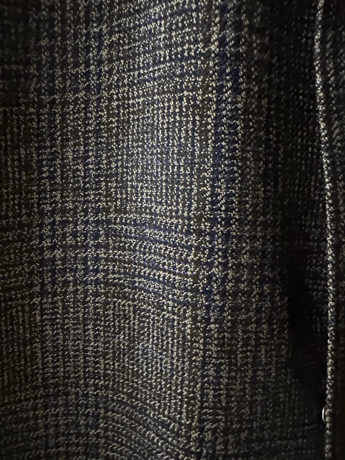 포커페이스 오버사이즈 블루종 블루체크 48 상품이미지2