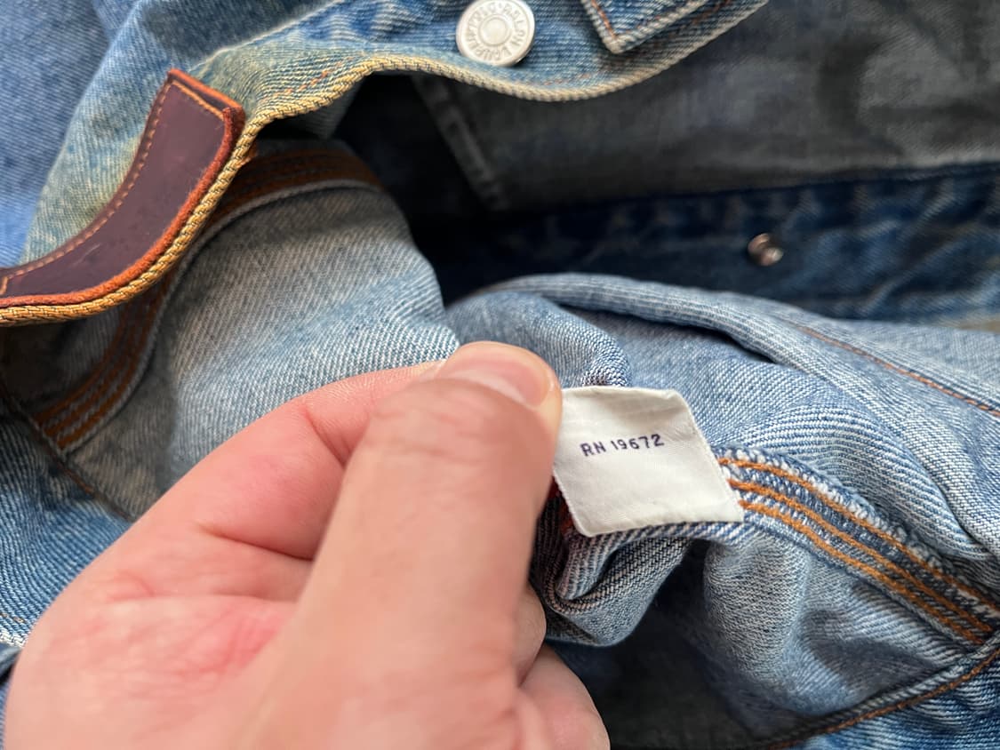 90‘s Polo Ralph Lauren Dungaree jacket 상품이미지7