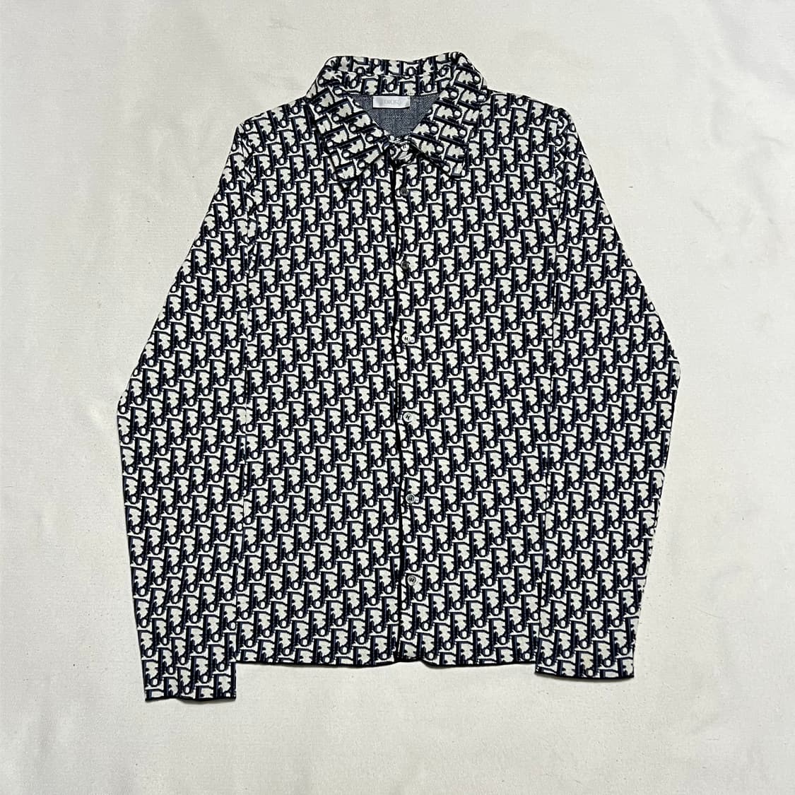 XS 디올 오블리크 오버 코튼 셔츠 상품이미지2