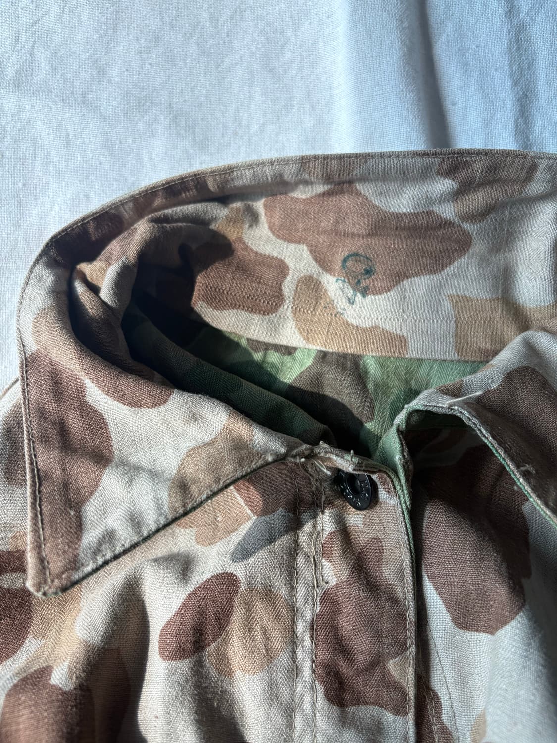 WWii USMC P-44 Frogskin Camo Jacket 상품이미지5